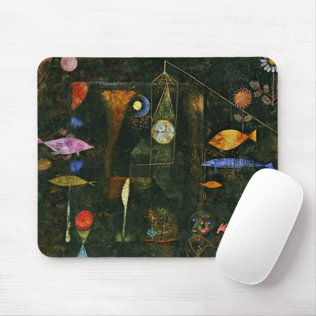 Alfombrilla De Ratón Klee - Magia de Peces (Con ratón)