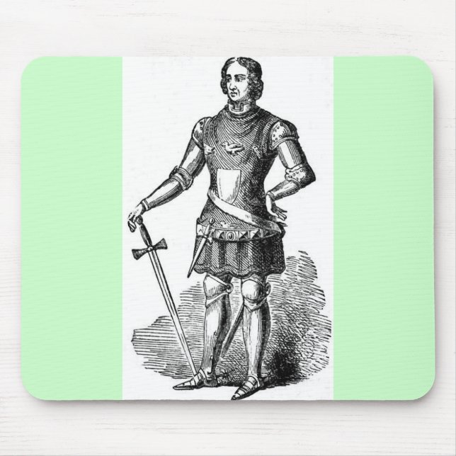 Alfombrilla De Ratón Knight Mouse Pad (Frente)