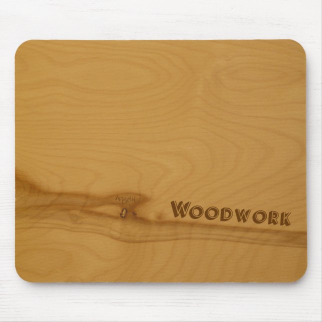 Alfombrilla De Ratón Knotty Wood (Frente)