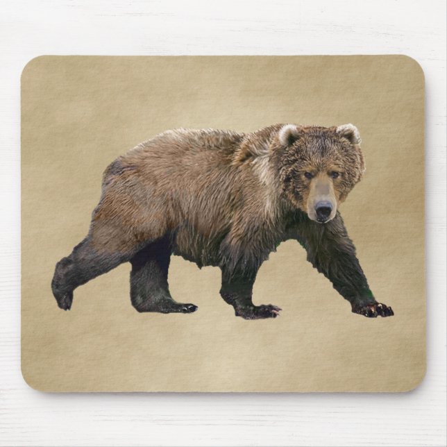 Alfombrilla De Ratón Kodiak Bear (Frente)