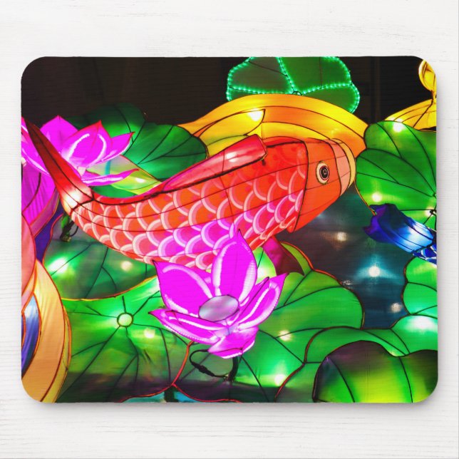 Alfombrilla De Ratón Koi Iluminado (Frente)