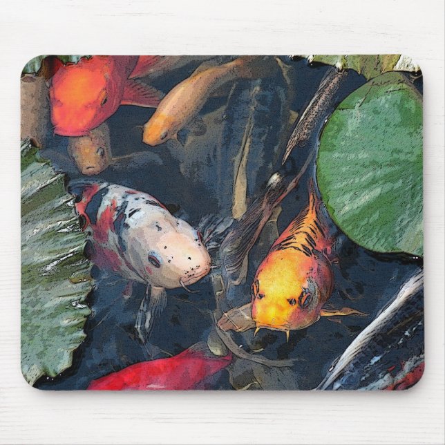 Alfombrilla De Ratón Koi Mousepad (Frente)