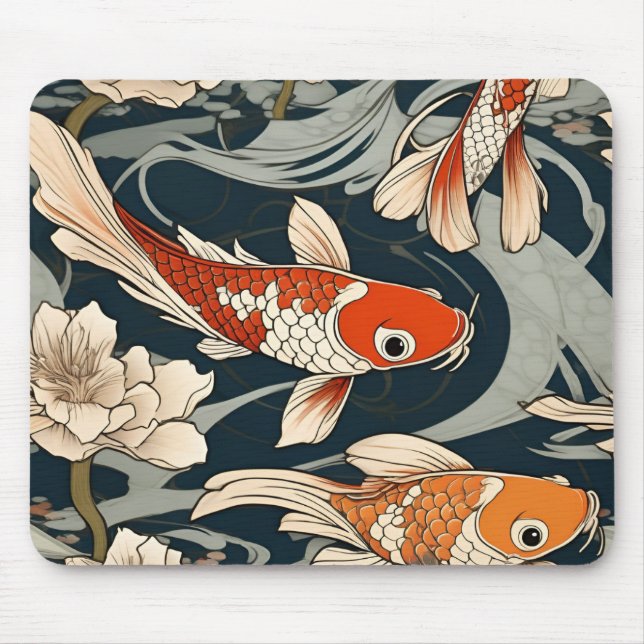 Alfombrilla De Ratón Koi Mousepad (Frente)