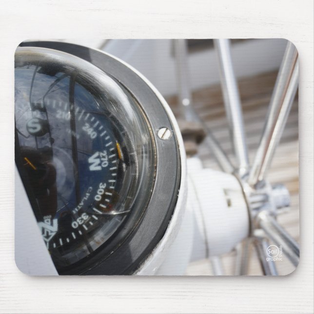 Alfombrilla De Ratón Kompas dat de richting geeft aan een avontuur.  (Frente)