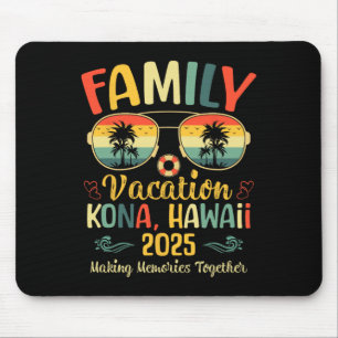 Alfombrilla De Ratón Kona Hawaii Beach Family Summer Vacation 2025