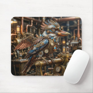 Alfombrilla De Ratón Kookaburra Steampunk