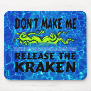 Alfombrilla De Ratón Kraken Mousepad