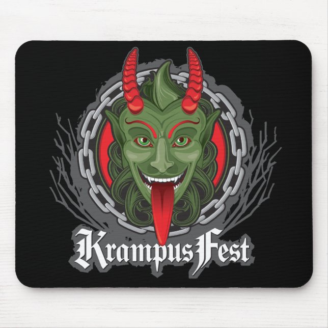 Alfombrilla De Ratón Krampus Mousepad (Frente)