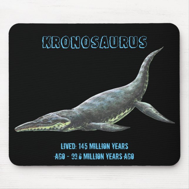 Alfombrilla De Ratón Kronosaurus Dinosaur Mousepad (Frente)