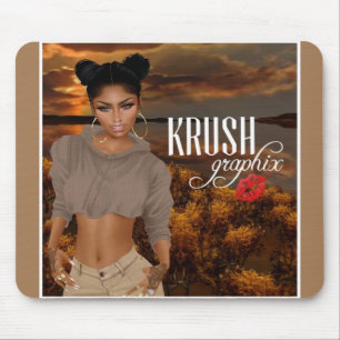 Alfombrilla De Ratón Krush Graphix por Ahsek Novel Mouse Pad 5
