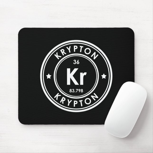 Alfombrilla De Ratón Krypton Element Black Mouse Pad (Con ratón)