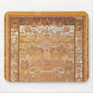 Alfombrilla De Ratón Kshitigarbha, juez del infierno, de Dunhuang