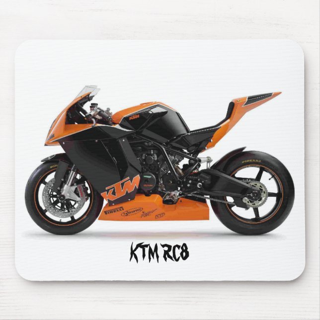 ALFOMBRILLA DE RATÓN KTM RC8 (Frente)