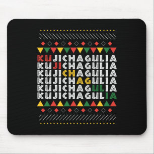 Alfombrilla De Ratón Kujichagulia Kwanzaa Autodetermi afroamericano
