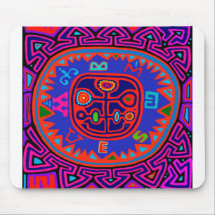 Alfombrilla De Ratón Kuna Indian Mola