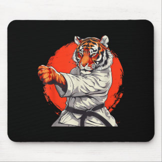 Alfombrilla De Ratón Kung Fu Tiger Artes Marciales Kickboxing Taekwondo
