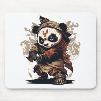 Alfombrilla De Ratón kungfu fresco panda Mousepad