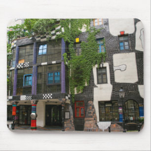 Alfombrilla De Ratón Kunst Haus Wien en la foto de Viena