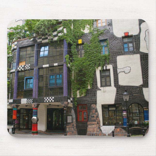 Alfombrilla De Ratón Kunst Haus Wien en la foto de Viena (Frente)