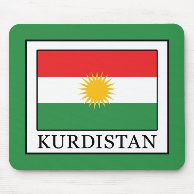 Alfombrilla De Ratón Kurdistán (Frente)
