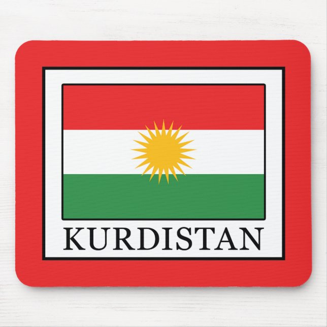 Alfombrilla De Ratón Kurdistán (Frente)