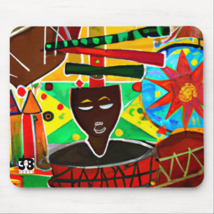 Alfombrilla De Ratón Kwanzaa