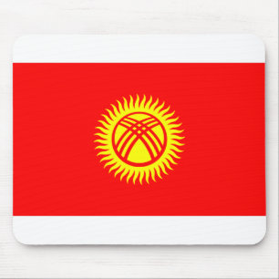 Alfombrilla De Ratón Kyrgyzstan Flag