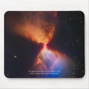 Alfombrilla De Ratón L1527 y Protostar - Telescopio Espacial James Webb
