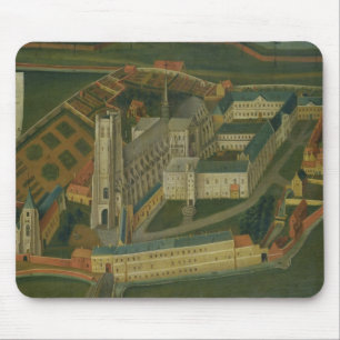 Alfombrilla De Ratón La abadía de Santo-Bertín en Santo-Omer, 1776