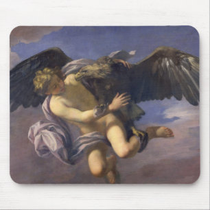 Alfombrilla De Ratón La abducción de Ganymede, 1700 (aceite en lona)
