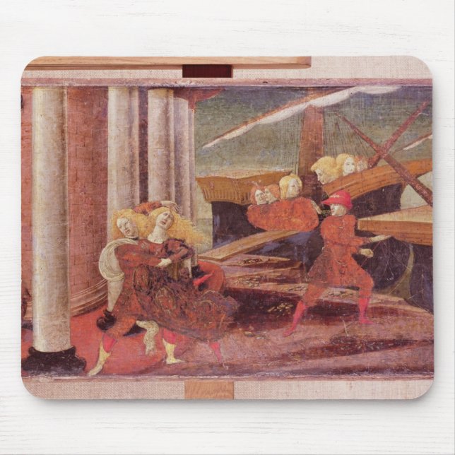 Alfombrilla De Ratón La abducción de Helen, c.1470 (Frente)