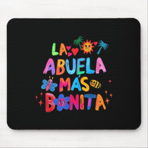 Alfombrilla De Ratón La Abuela Más Bonita Mamá Cute Día de la Madre