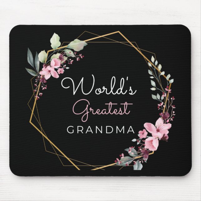 Alfombrilla De Ratón La abuela más grande del mundo, Mousepad (Frente)