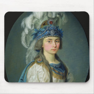 Alfombrilla De Ratón La actriz y el cantante Praskovya Zhemchugova