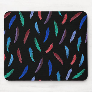 Alfombrilla De Ratón La acuarela empluma Mousepad