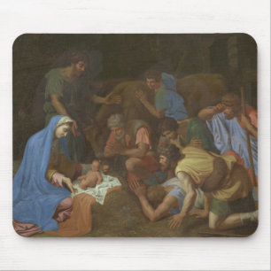 Alfombrilla De Ratón La adoración de los pastores circa 1653