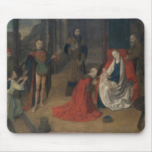 Alfombrilla De Ratón La adoración de unos de los reyes magos