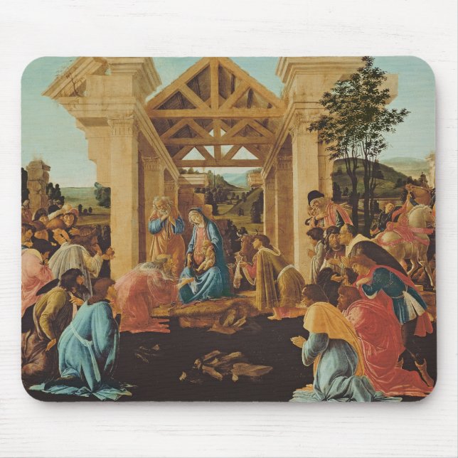 Alfombrilla De Ratón La adoración del Magi, c.1478-82 (Frente)