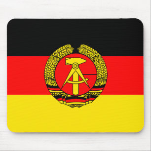 Alfombrilla De Ratón La Alemania Oriental, bandera