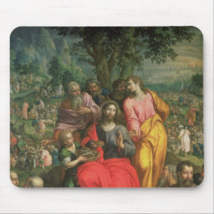 Alfombrilla De Ratón La alimentación de los cinco miles, c.1590