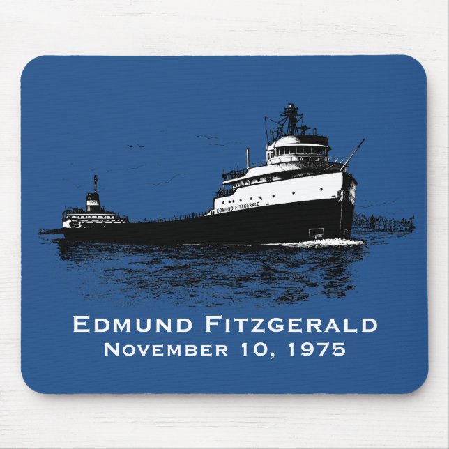 Alfombrilla De Ratón La almohadilla del ratón Edmund Fitzgerald (Frente)
