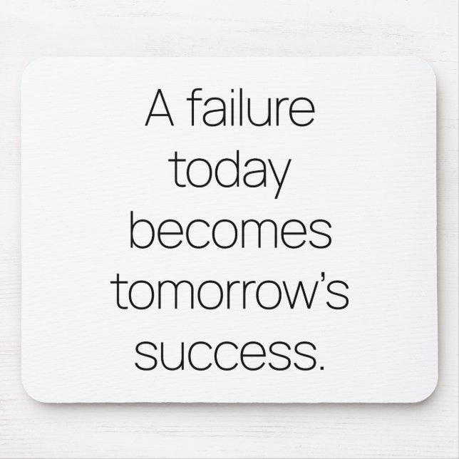 Alfombrilla De Ratón La almohadilla del ratón exitosa de mañana (Frente)