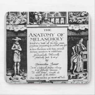 Alfombrilla De Ratón La anatomía de la melancolía