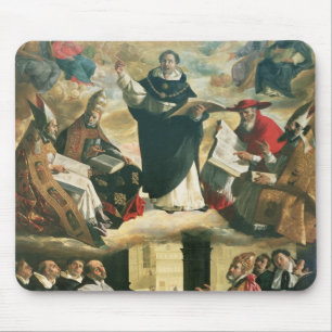 Alfombrilla De Ratón La apoteosis de St Thomas Aquinas, 1631