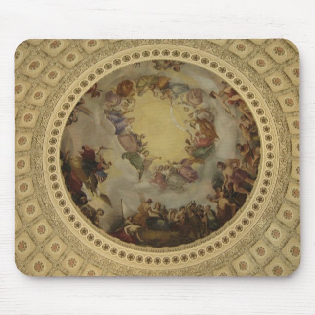 Alfombrilla De Ratón La apoteosis de Washington - capitolio de la (Frente)