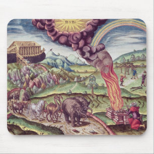 Alfombrilla De Ratón La arca de Noah, ilustracion de 'Narratio breve