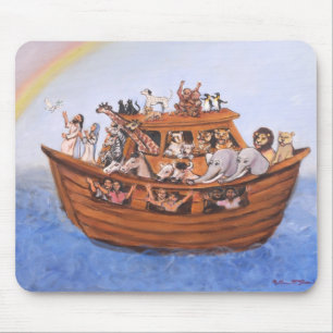 Alfombrilla De Ratón La arca Mousepad de Noah