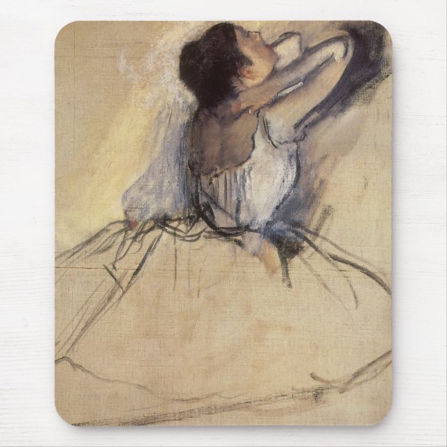 Alfombrilla De Ratón La bailarina de Edgar Degas, la bailarina de balon (Frente)