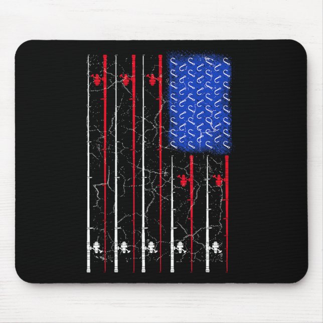 Alfombrilla De Ratón La bandera de los Estados Unidos de América en la  (Frente)