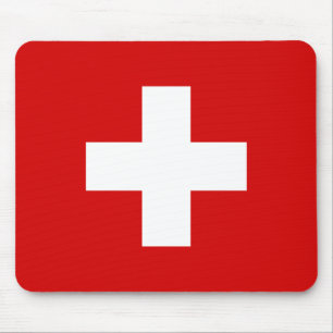 Alfombrilla De Ratón La bandera de Suiza